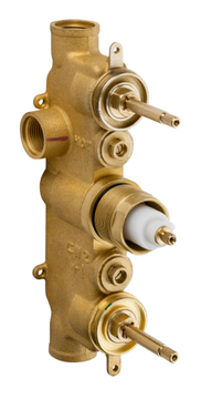 MPRO - 3 hole thermostatic shower mixer by bathroom brands - view 3